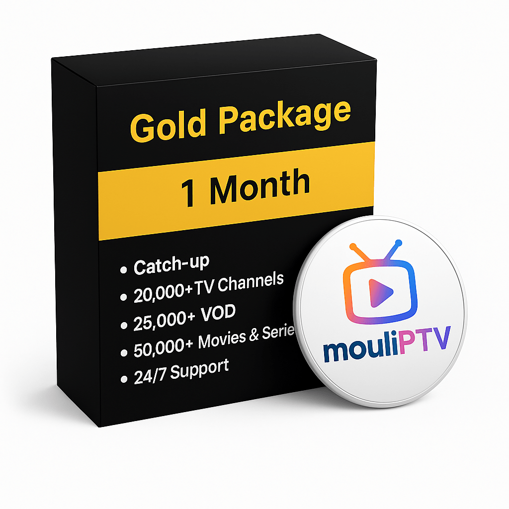 abonnement iptv 1 mois Gold